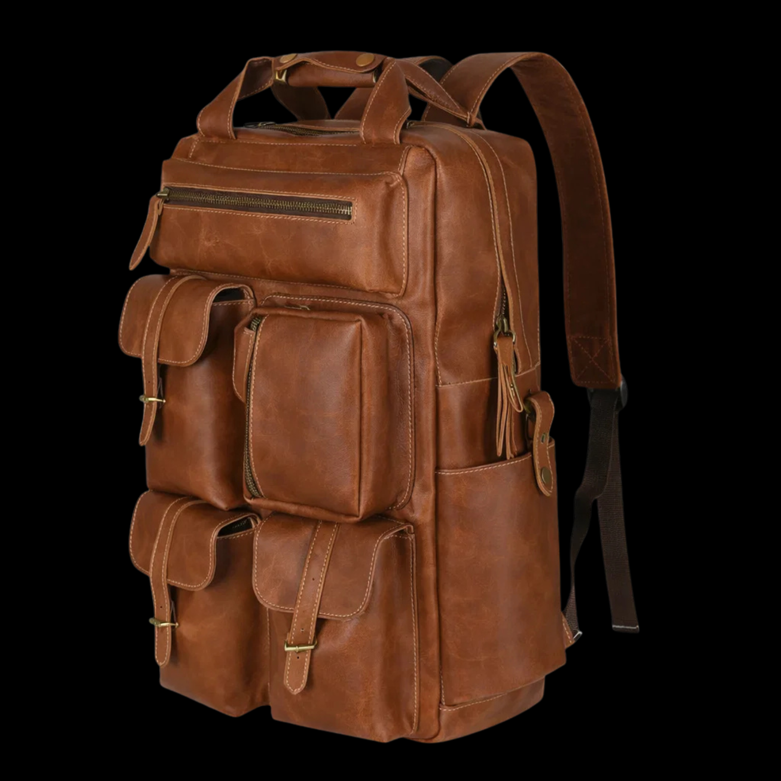 Leather Hush Premium Leather Backpack