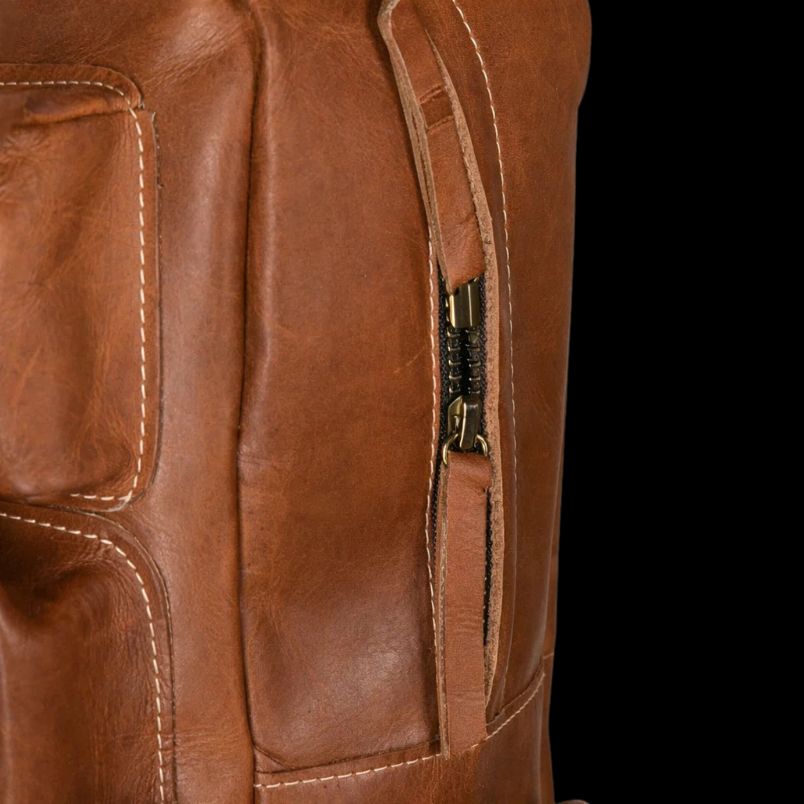 Leather Hush Premium Leather Backpack
