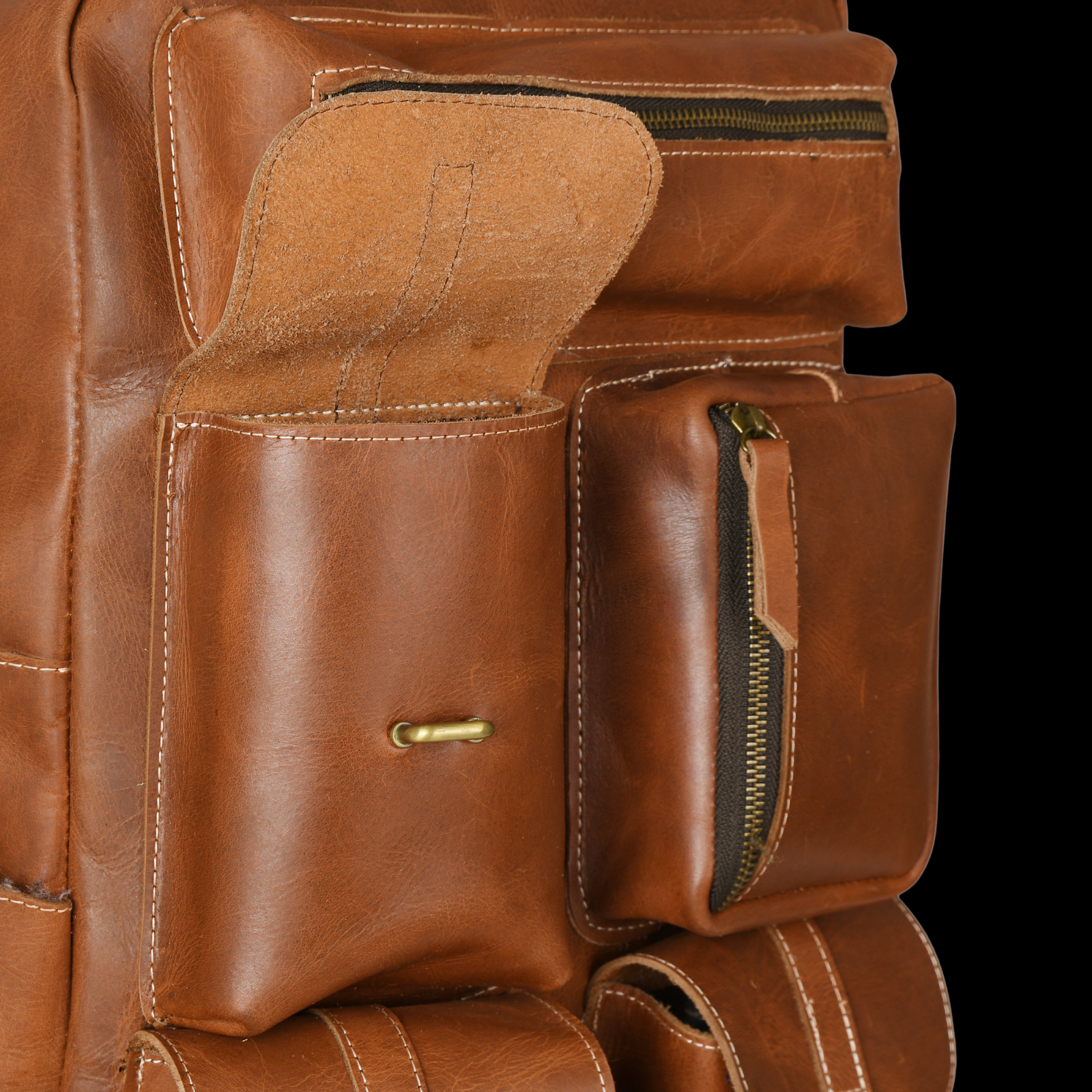 Leather Hush Premium Leather Backpack