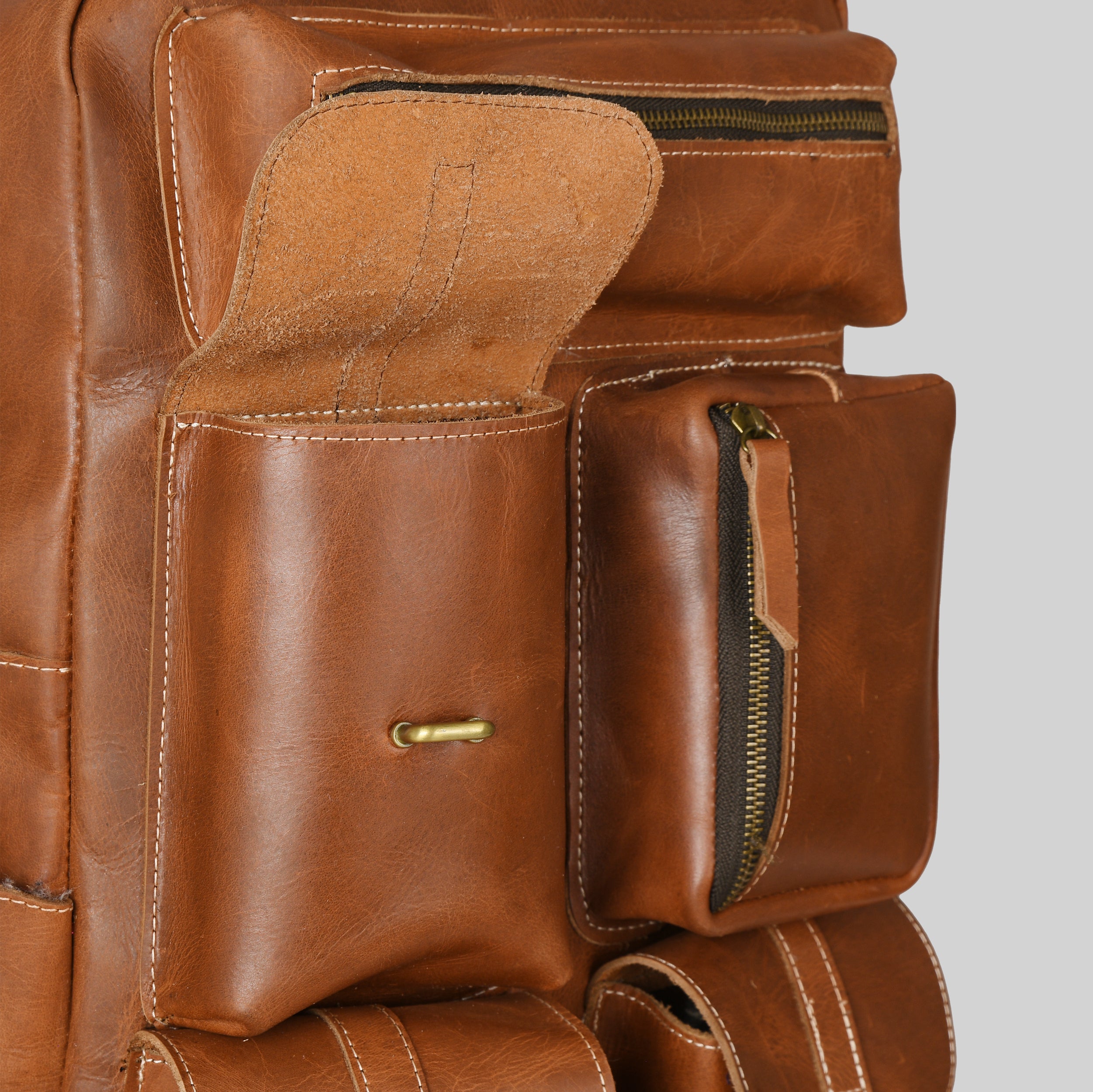 Leather Hush Premium Leather Backpack
