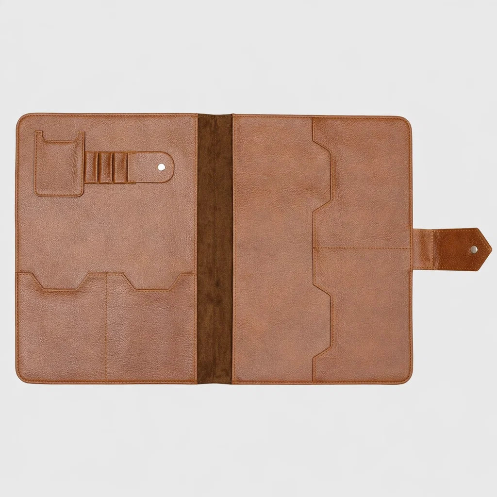 Handcrafted Leather Laptop File