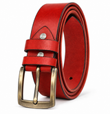 The Valmont Buffalo Leather Belt