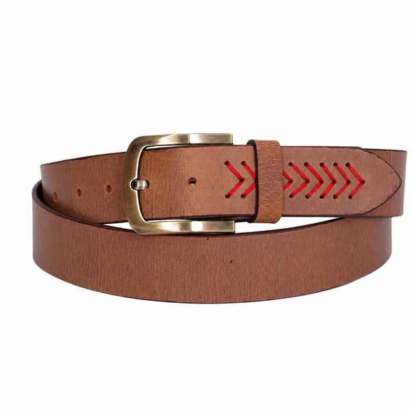 The Frontier Mark Buffalo Leather Belt