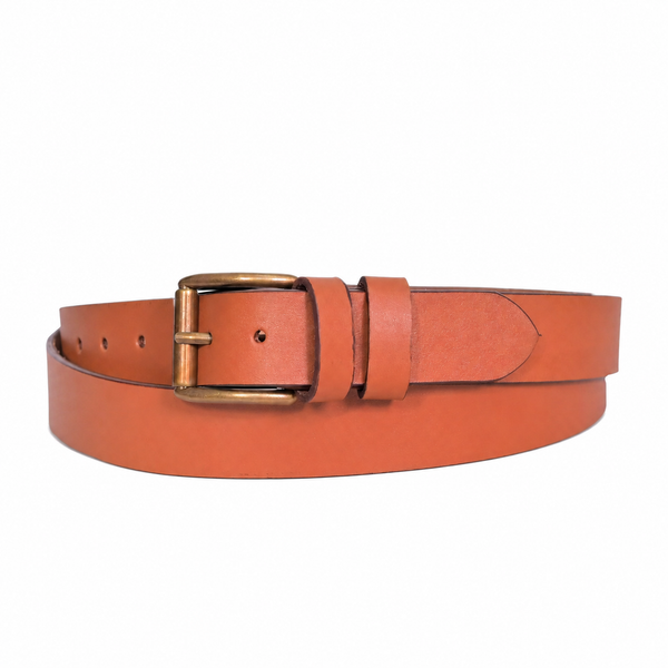 The Heritage Edge Buffalo Leather Belt