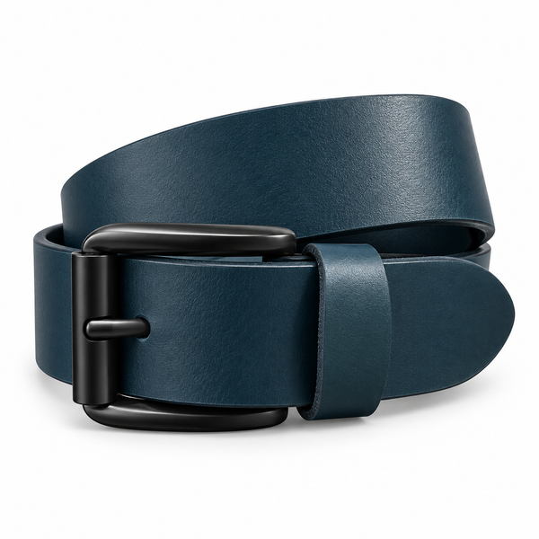 The Sovereign Blue Buffalo Leather Belt