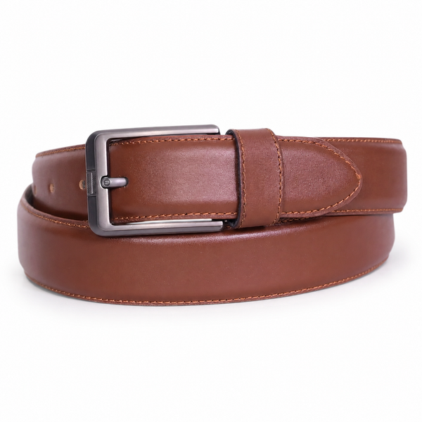 The Langford Dress Buffalo Leather Belt