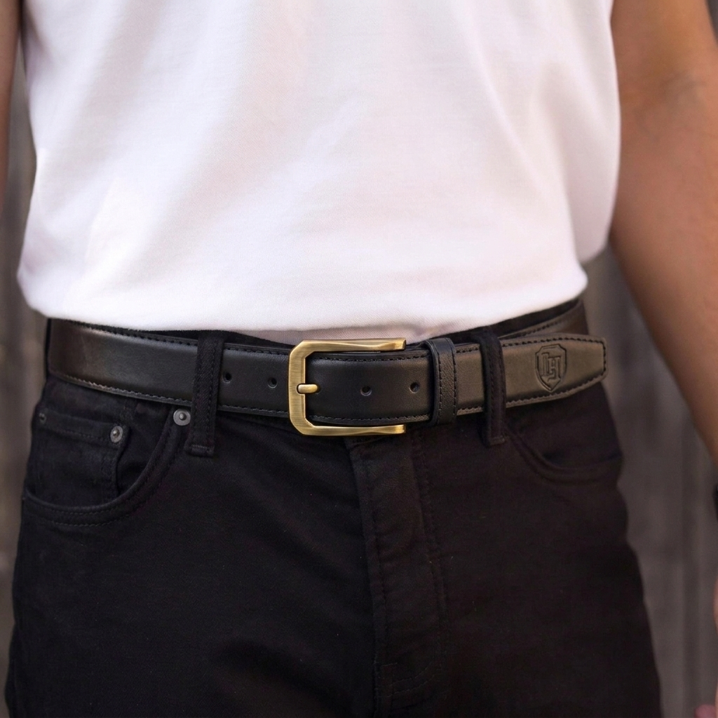 The Blackwell Dress Buffalo Leather Belt