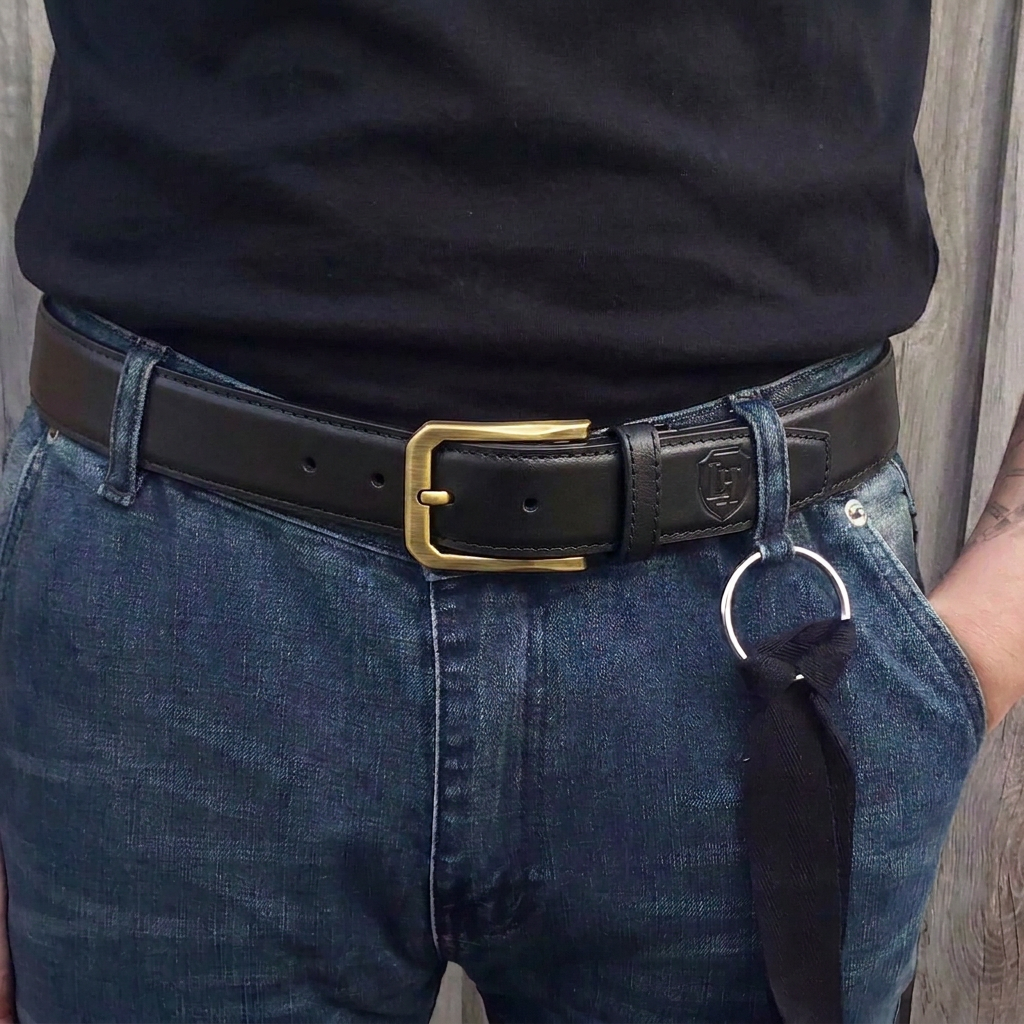 The Blackwell Dress Buffalo Leather Belt