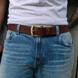 The Belgrave Buffalo Leather Belt