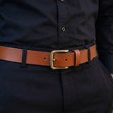 The Kensington Buffalo Leather Belt