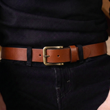 The Kensington Buffalo Leather Belt