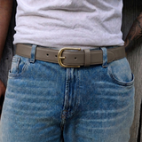 The Ellington Dress Buffalo Leather Belt