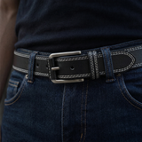 The Windsor Buffalo Leather Belt