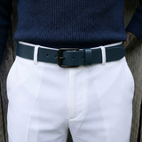 The Sovereign Blue Buffalo Leather Belt