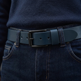 The Sovereign Blue Buffalo Leather Belt