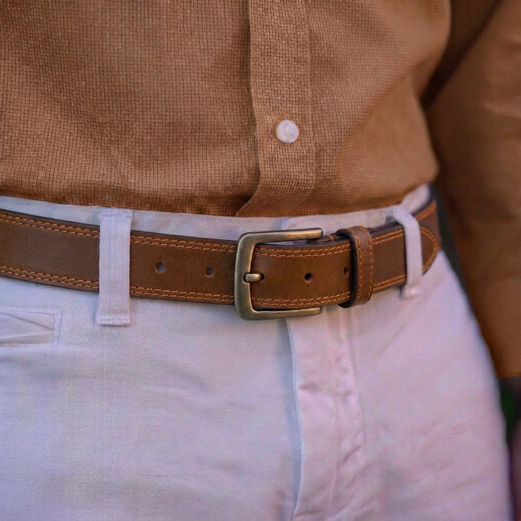 The Alderwick Buffalo Leather Belt