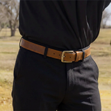 The Alderwick Buffalo Leather Belt